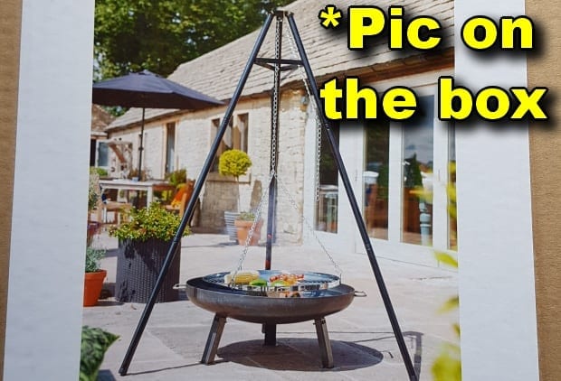 Hanging Grill For Bbq Fire Pit What, Barbeques Galore Fire Pit