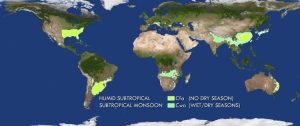 Humid Subtropical Climate Zones Map 300x126 