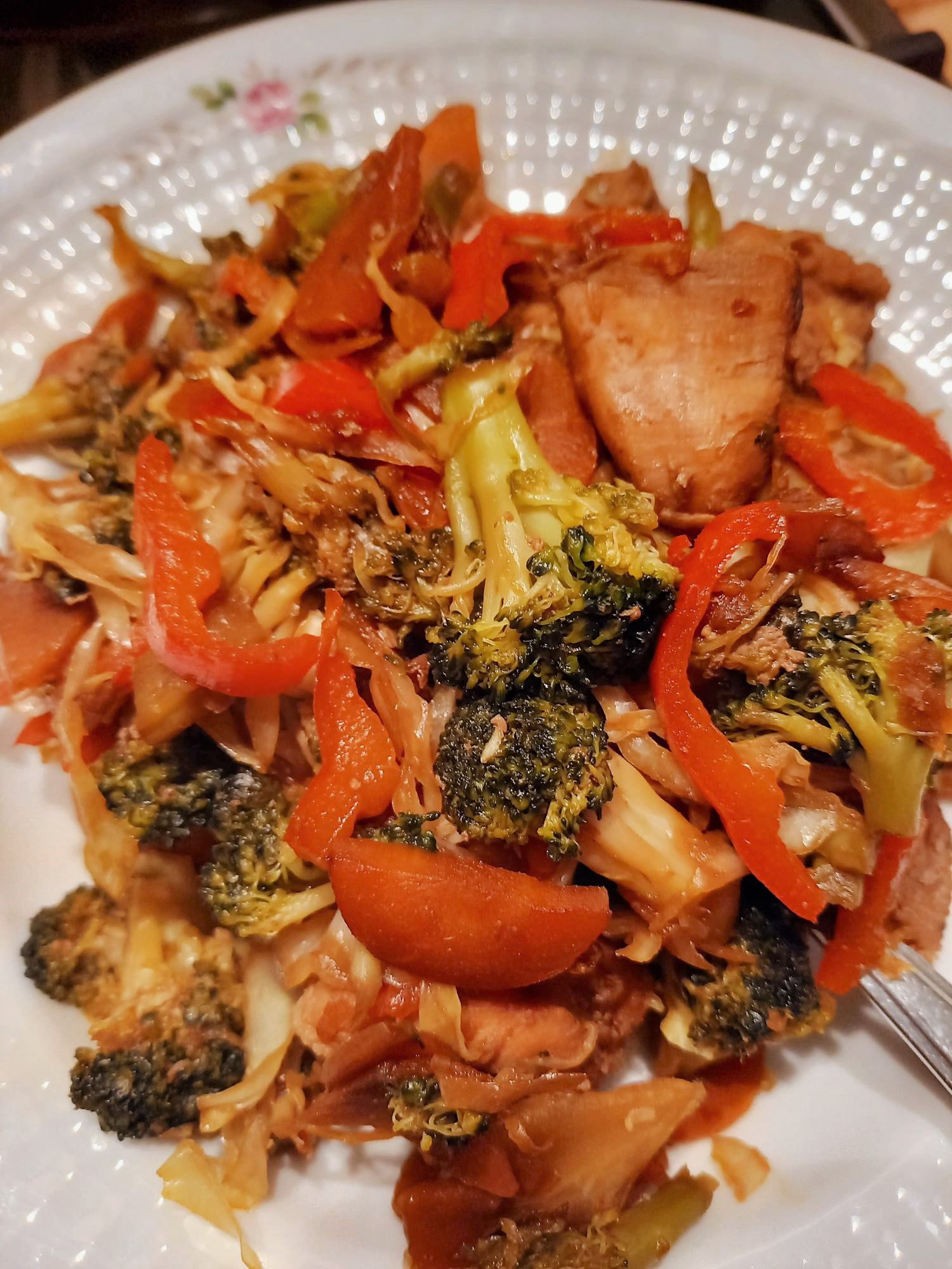 Thai-Inspired Stir Fry - Self Sufficient Me